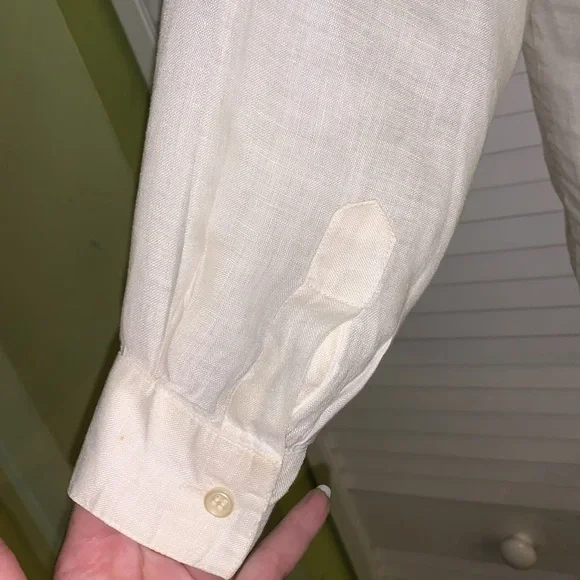 Vintage Giusepp’e linen button down blouse - Picture 5 of 9